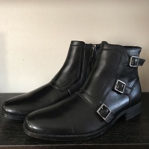 Calvin Klein Stark Leather Men’s Dress Low Boot